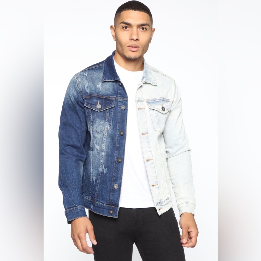 Two Tone Denim Jacket